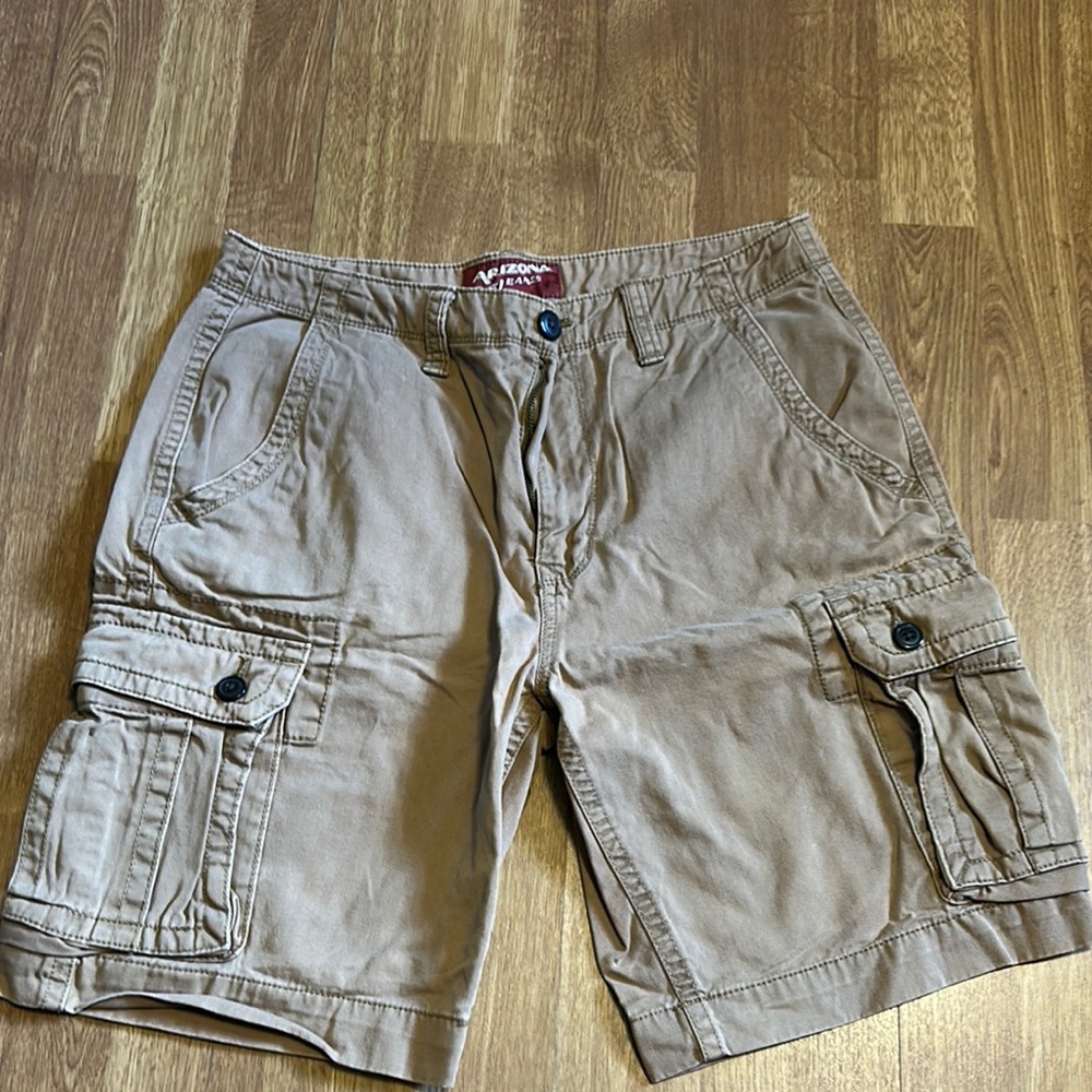 Aeropostale Men's Tan Cargo Shorts